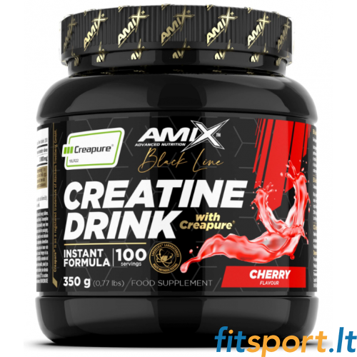 Amix Black Line kreatīna Creapure® dzēriens 350 g. 