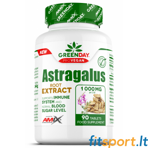 Amix Greenday ProVegan Astragalus ekstrakts 90 tabletes. 