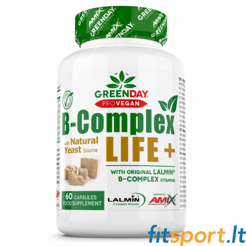Amix GreenDay B-Complex LIFE+ 60 kapsulas. 