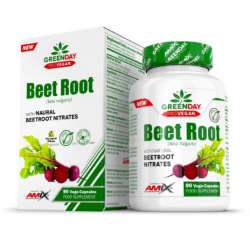 Amix GreenDay ProVegan biešu sakņu pulveris 90 kapsulas.