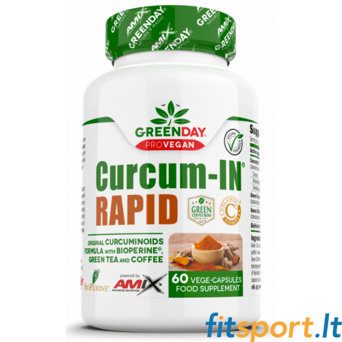 Amix GreenDay Curcum-IN Rapid 60 kapsulas. 