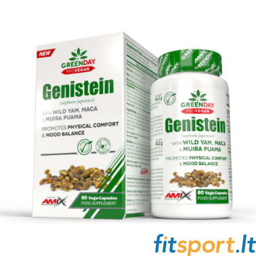 Amix GreenDay ProVegan Genistein 60 kapsulas. 
