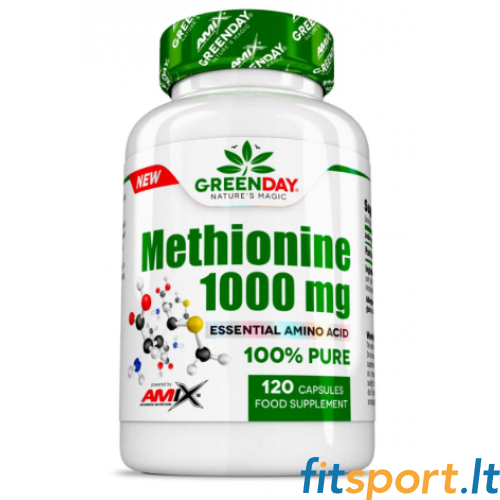 Amix GreenDay metionīns 120 kapsulas. 