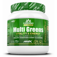 Amix GreenDay ProVegan MultiGreens vitalitāte un enerģija 300 g.