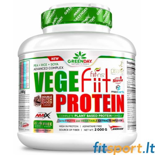 Amix GreenDay Vegefit proteīns 2000 g. 