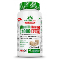 Amix GreenDay C vitamīns 1000 Immuno Forte 60 kapsulas.