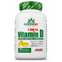 Amix GreenDay D3 vitamīns 2500 SV 90 kapletes