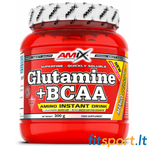 Amix Nutrition Glutamīns + BCAA 300 g. 