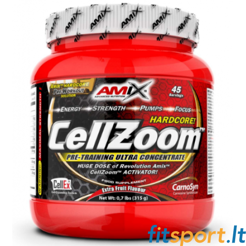 Amix Nutrition CellZoom Hardcore aktivators 315 g.  