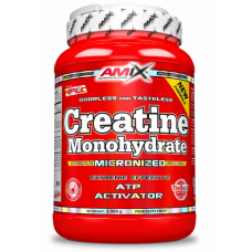 Amix Nutrition kreatīna monohidrāts 1000 g. + Amix Nutrition metāla kratītājs 739 ml.