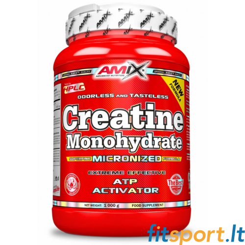 Amix Nutrition kreatīna monohidrāts 1000 g. 