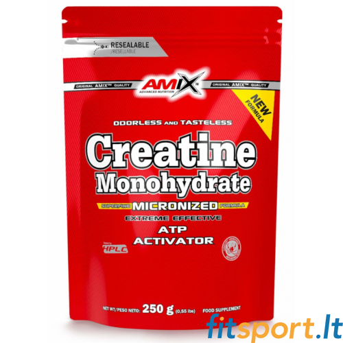 Amix Nutrition kreatīna monohidrāts 250 g. 