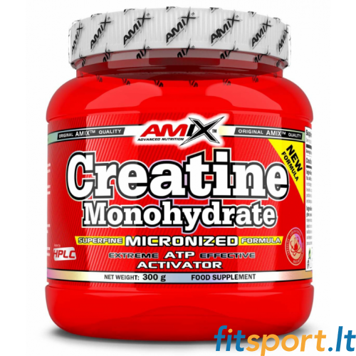 Amix Nutrition kreatīna monohidrāts 300 g. 