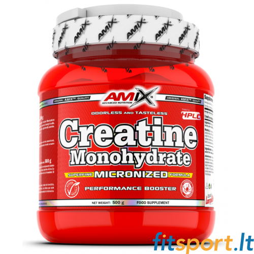 Amix Nutrition kreatīna monohidrāts 500 g. 