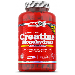 Amix Nutrition kreatīna monohidrāts 500 kapsulas.