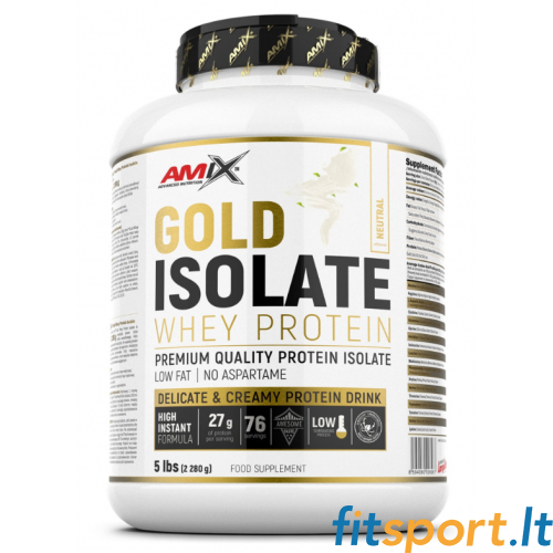 Изолят сывороточного протеина Gold Amix Nutrition НАТУРАЛЬНЫЙ 2280 г. 