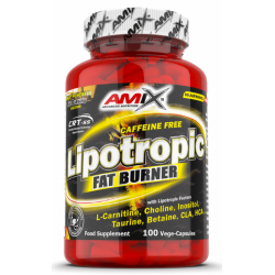 Amix Nutrition lipotropiskais tauku dedzinātājs 100 kapsulas.