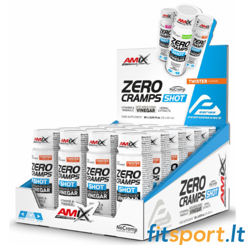 Amix Performance Zero Cramps šotu kaste (20 x 60 ml) 