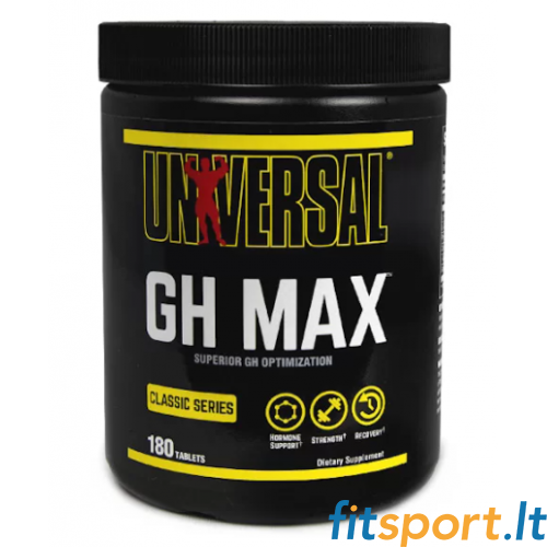 Universal Nutrition GH Max 180 tabletes. 