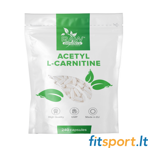 Raw Powders Acetyl L-Carnitine 240 kapsulas 