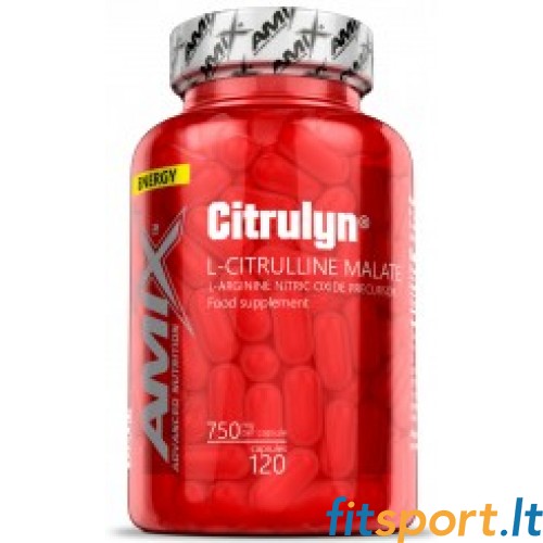 Amix CitruLyn® 750 mg 120 kapsulas - Citrulīna malāts 