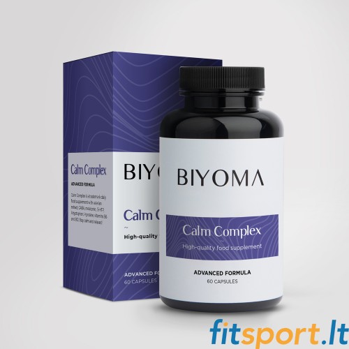 Biyoma Calm Complex (mierīgam psiholoģiskajam stāvoklim, labākam miegam) 60 kaps 