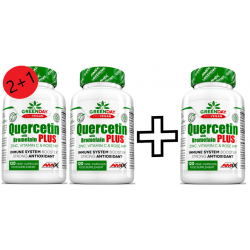 3 PAR 2 CENU! Amix GreenDay ProVegan kvercetīns ar bromelaīnu 120 kapsulas.