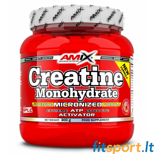 Amix Nutrition kreatīna monohidrāts 300 g. 