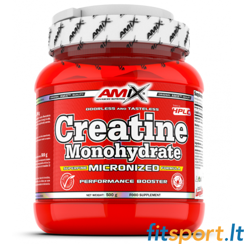 Amix Nutrition kreatīna monohidrāts 500 g. + 250 g BEZMAKSAS 