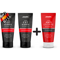 3 ПО ЦЕНЕ 2! Amix Nutrition Super Fat Burner Booster Gel 2 + 1 Бустерный гель против целлюлита