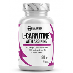 MaxxWin L-карнитин + Аргинин 90 капс.
