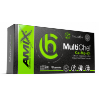 Amix ChelaZone® MultiChel Ca+Mg+Zn 90 kapsulas.
