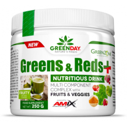 Amix GreenDay zaļumi un sarkanie+ 250 g.