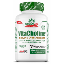 Amix GreenDay holīna bitartrāts VitaCholine® 120 kapsulas.