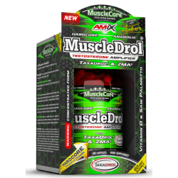 Amix MuscleCore DW - MuscleDrol Anabolic 60 kapsulas.