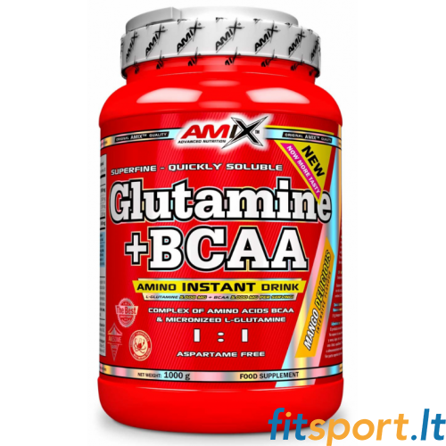 Amix Nutrition Glutamīns + BCAA 1000 g. 