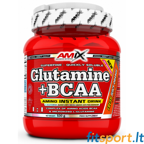 Amix Nutrition Glutamīns + BCAA 500 g. - DABĪGS 