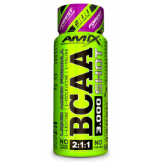 Amix Nutrition BCAA 3000 SHOT 60 ml. (ar garšu)
