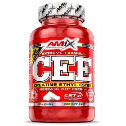 Amix Nutrition kreatīna etilesteris (CEE) 125 kapsulas.