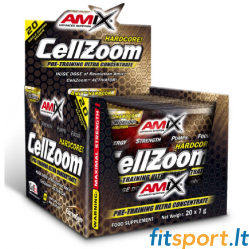 Amix Nutrition CellZoom Hardcore Activator (20 x 7 g) (aromatizēts) 