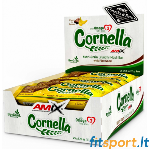 Amix Nutrition Cornella® musli batoniņš (25 x 50 g.) 