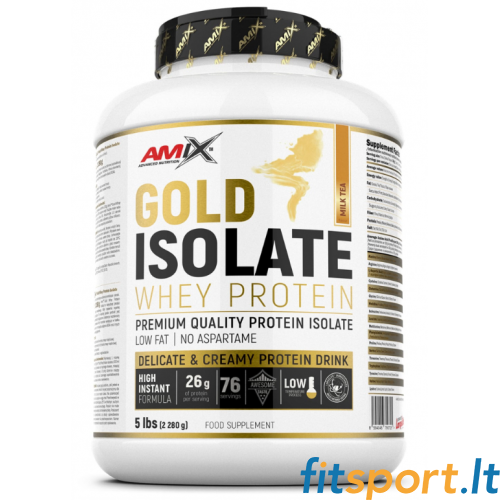 Amix Nutrition Gold sūkalu proteīna izolāts 2280 g. 