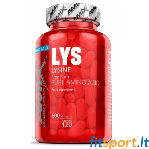 Amix Nutrition L-Lizīns 120 kaps. 