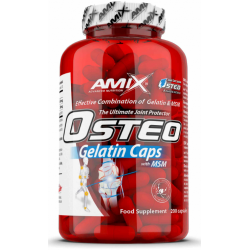 Amix Nutrition Osteo želatīns+ MSM 200 kapsulas.