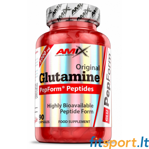 Amix Nutrition Peptide PepForm Glutamīns 90 kapsulas. 