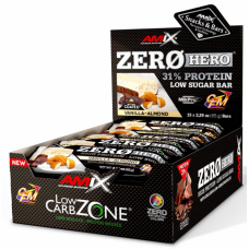 Amix Nutrition Zero Hero 31% proteīna batoniņu kaste (15 x 65 g.)