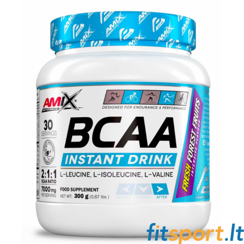 Amix Performance BCAA šķīstošais dzēriens 300 g. 