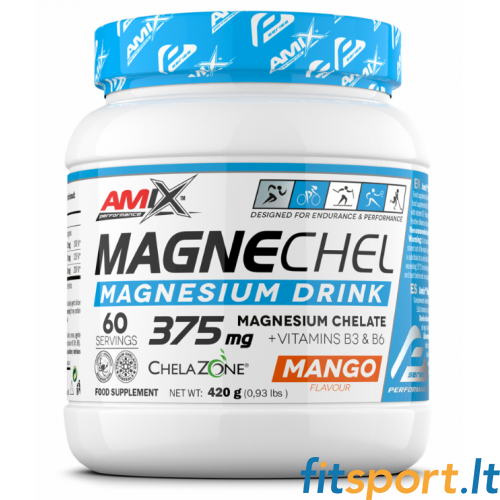 Amix Performance MagneChel magnija helāta dzēriens 420 g. (izlasiet aprakstu) 
