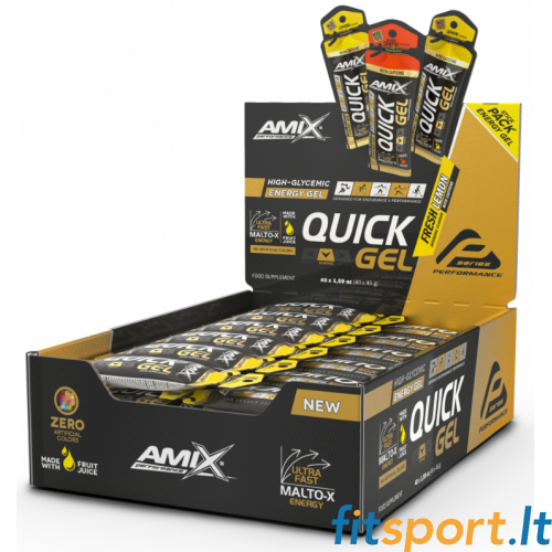 Amix Performance QUICK enerģijas želeja (40 x 45 g.) 
