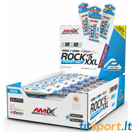 Amix Performance Rock's enerģijas želeja XXL (24 x 65 g.) 